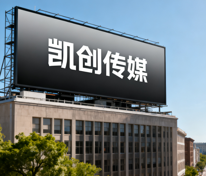 华宁户外广告牌的设计与制作