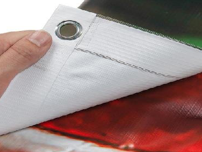 华宁喷绘和刀刮布的工艺区别。